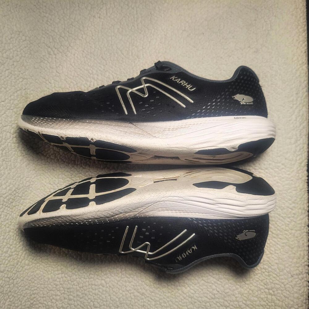 Karhu Ikoni Ortix Women's Running Shoes Black & White - Size 10.5 - Picture 6 of 9
